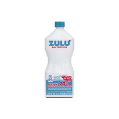 ALCOOL ETILICO LIQUIDO PARA LIMPEZA HOSPITALAR BACTERICIDA 70 INPM ZULU 12X1000ML