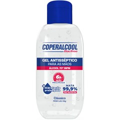 Álcool em Gel Higienizador de Mãos Coperalcool Bacfree Clássico 70°INPM - 54g