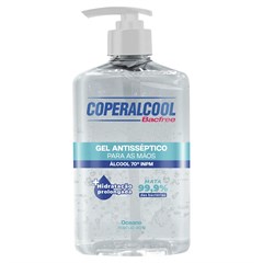 Gel Higienizador de Mãos Coperalcool Bacfree 70° INPM - Oceano - 400 g