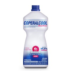 Álcool Coperalcool Bacfree 46°INPM Tradicional - 1L