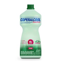 Álcool Coperalcool Bacfree 46°INPM Eucalipto - 1L
