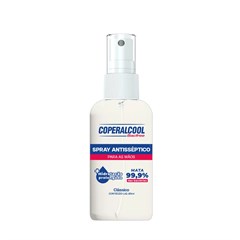 Spray Higienizador de Mãos Coperalcool Bacfree - Clássico - 60 ml