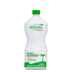 Álcool com Bicarbonato Da Ilha Eucalipto 1 Litro