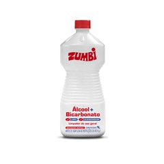 ALCOOL COM BICARBONATO ZUMBI - LIMPADOR DE USO GERAL - 12X1L
