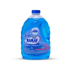 Lava Roupas Líquido Zulu Perfumes + Coala - 3 L