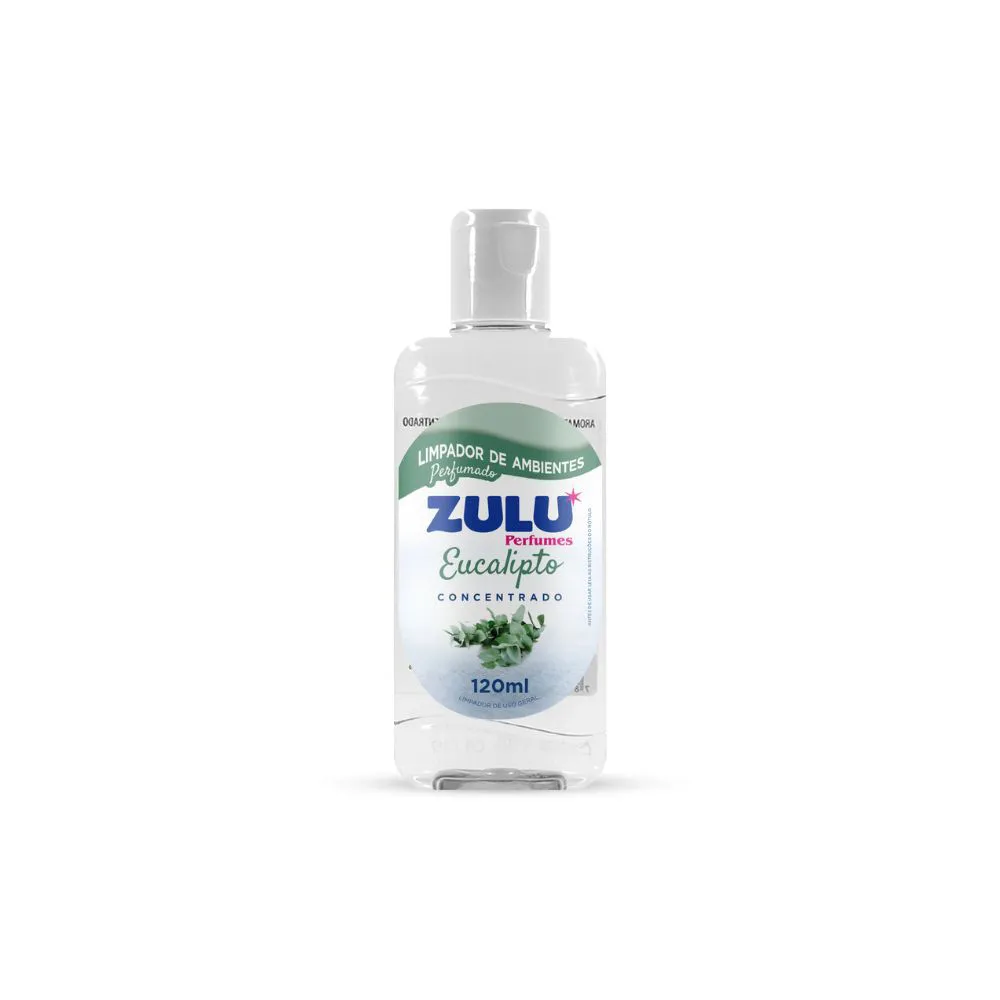 ZULU PERFUMES LIMPADOR CONCENTRADO EUCALIPTO 120ML